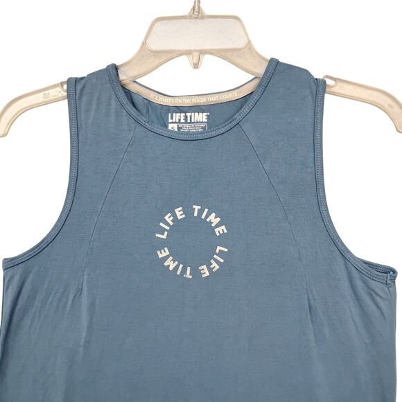 Life Time Performance Tank Top Size Small Light Blue Pullover - Picture 6 of 8